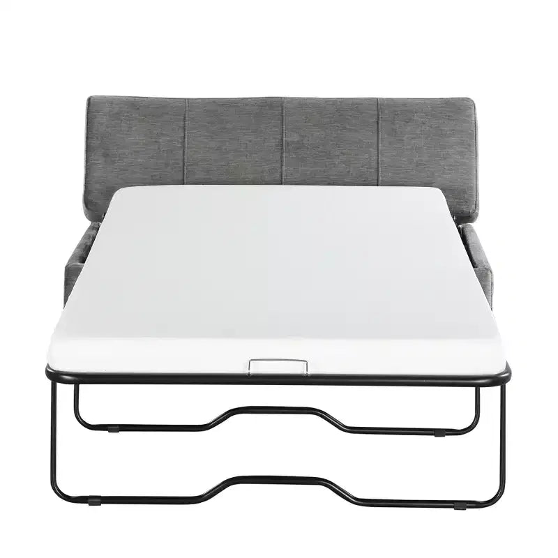 Wandelbares Twin-Size-Schlafsofa mit Bettkasten und Matratze – platzsparendes Gästebett für Wohnzimmer und Wohnung