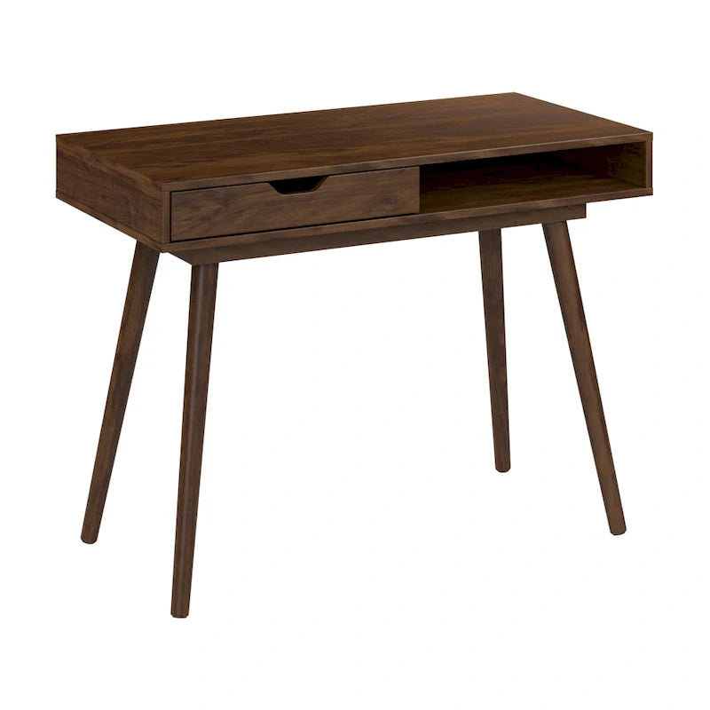 Bush Furniture Nora 40 Zoll breiter Schreib- und Computertisch mit Stauraum