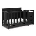 5-in-1 umbaubares Babybett und Wickeltisch mit Schublade