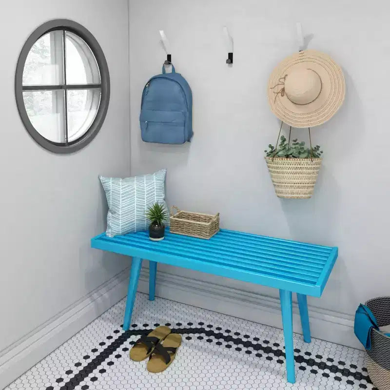 Plank+Beam Flurbank, Massivholzbank für das Schlafzimmer, den Flur oder die Veranda, 41,25

