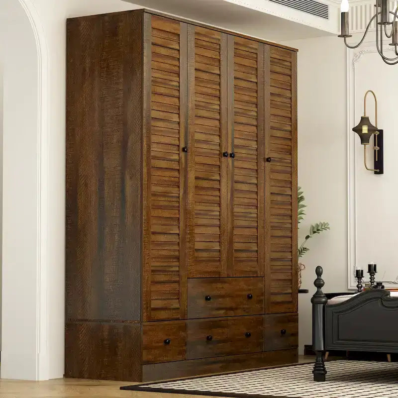 Schlafzimmer Kleiderschrank Garderobe Kleiderschrank Kleiderstange Schublade