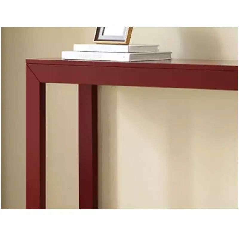 Kings Brand Furniture Russel Konsolentisch – Moderner Flurtisch, Sofatisch, für hinter das Sofa, Flur, Wohnzimmer