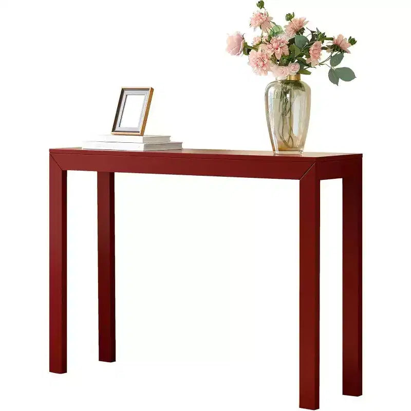 Kings Brand Furniture Russel Konsolentisch – Moderner Flurtisch, Sofatisch, für hinter das Sofa, Flur, Wohnzimmer