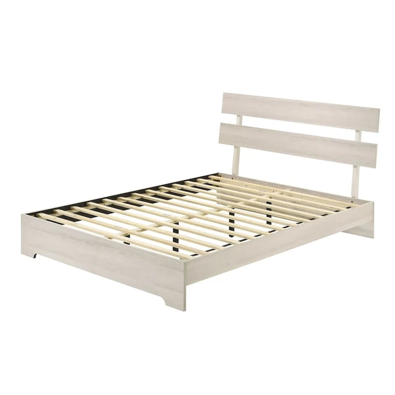 Annis 6-teiliges weißes Schlafzimmer-Set mit Plattformbetten