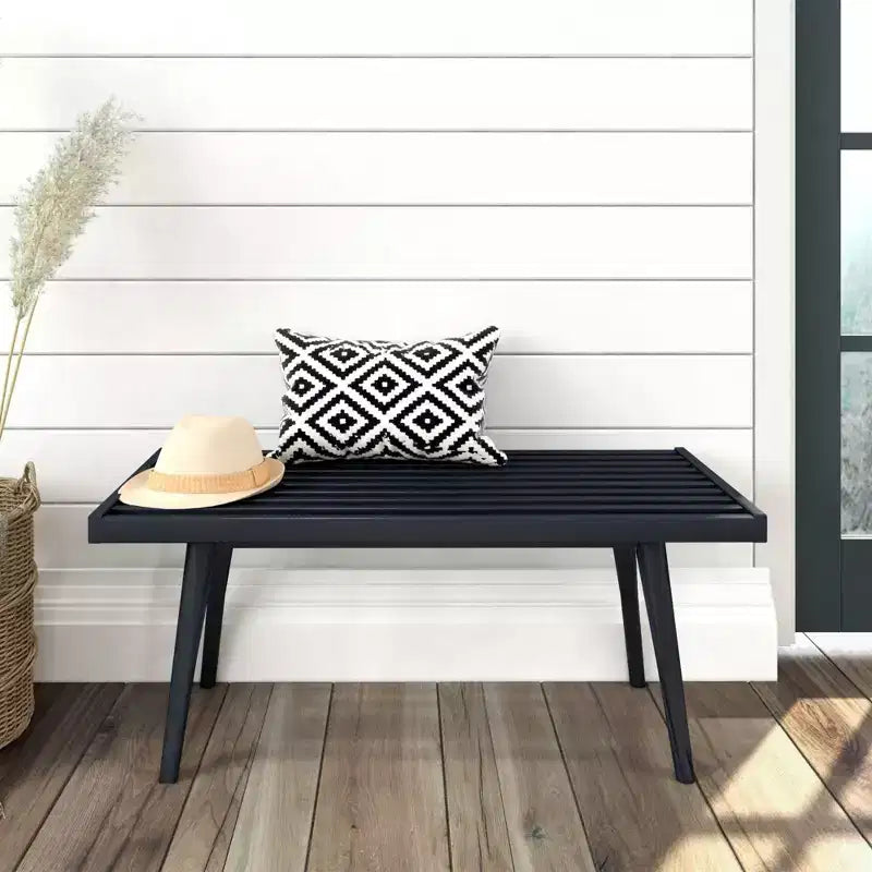 Plank+Beam Flurbank, Massivholzbank für das Schlafzimmer, den Flur oder die Veranda, 41,25

