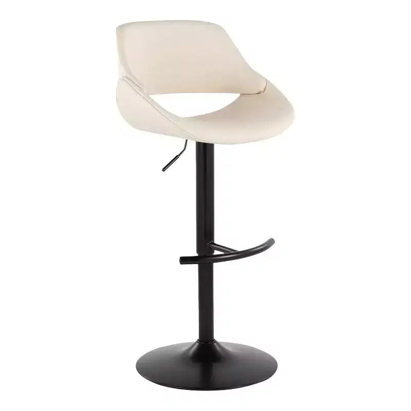 LumiSource 2er-Set Fabrico Verstellbare Barhocker PU