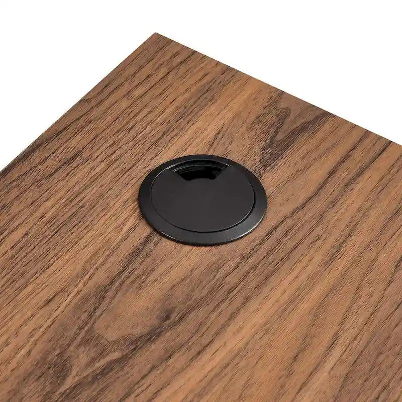 Render Wandmontierter Eckschreibtisch