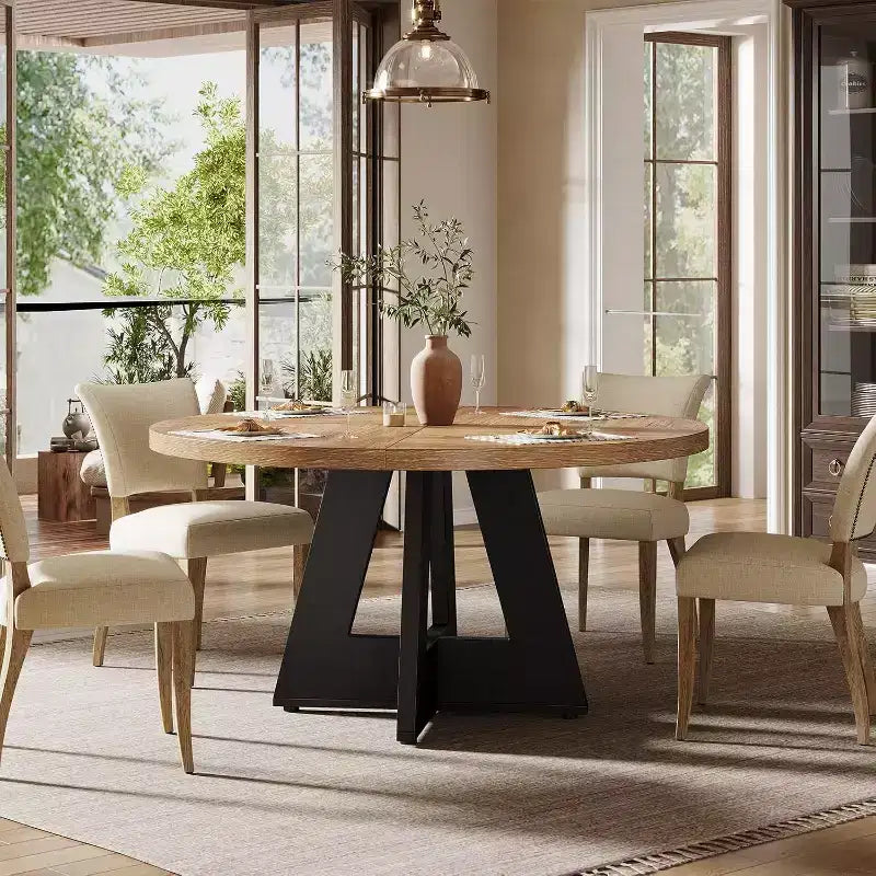 Runder Esstisch, 120 cm, für 4 Personen