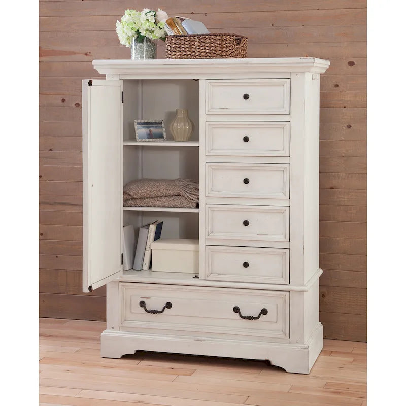 Lakewood Herren-Schubladenschrank in Antik-Optik