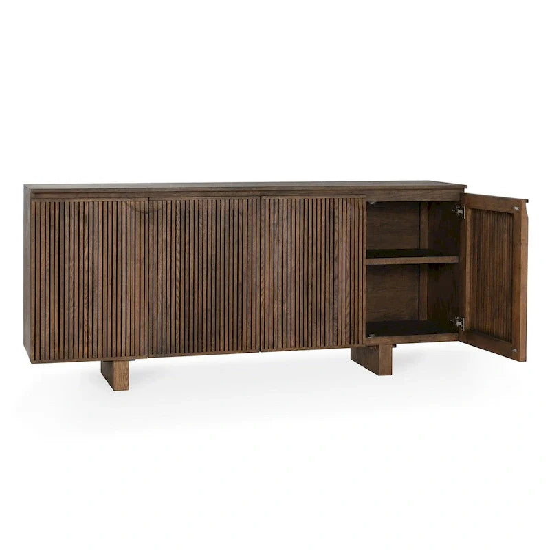Klassisches Sideboard-Buffet aus Roya-Eichenfurnier
