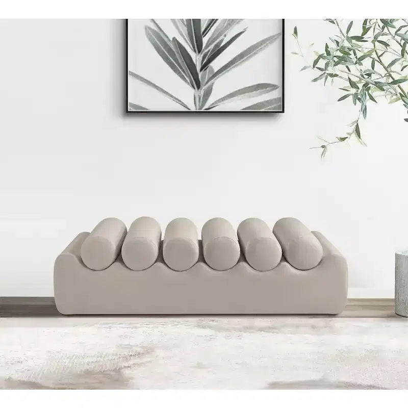 Meridian Furniture,Rumble Sitzbank aus veganem Leder
