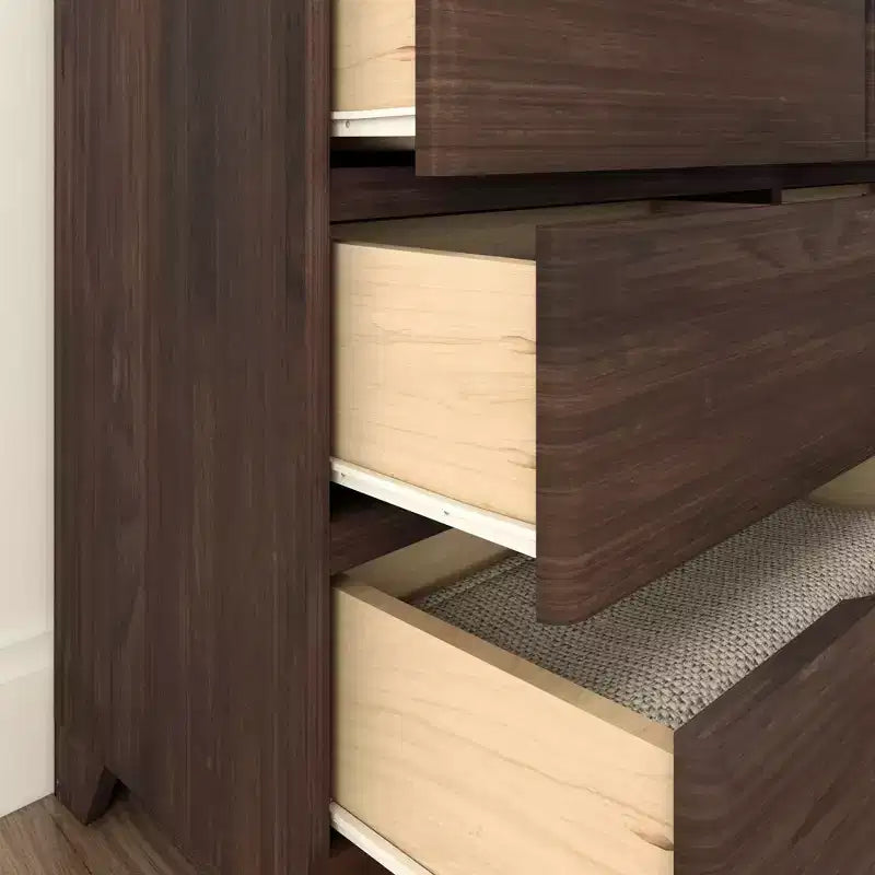 Massivholz-Kommode im Landhausstil mit 6 Schubladen