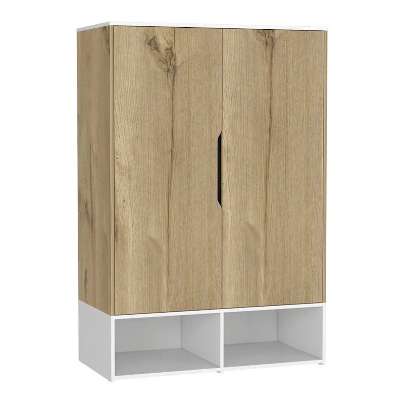 FM Furniture Rose Doppelschrank mit Kleiderstange