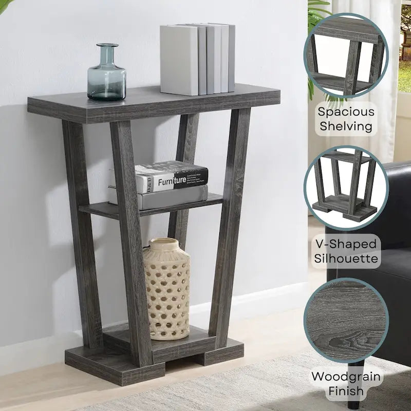 Convenience Concepts Newport V Konsolentisch mit Ablagen