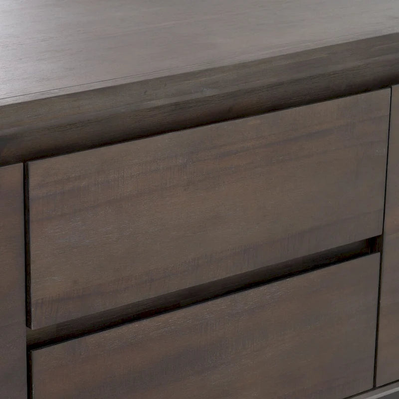 Modrest Rhea Modernes Sideboard aus dunkler Akazie