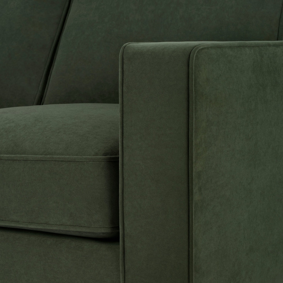 2-Sitzer-Sofa – Dunkeloliv