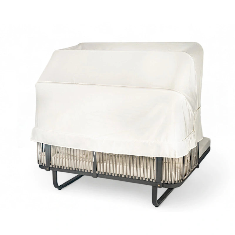 57 Outdoor-Tagesbett aus Rattan fürs Patio
