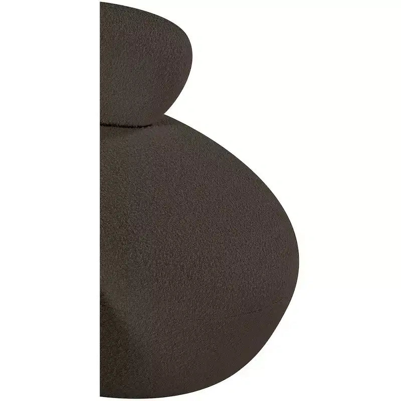 Meridian Furniture Venti Stuhl aus Bouclé-Stoff
