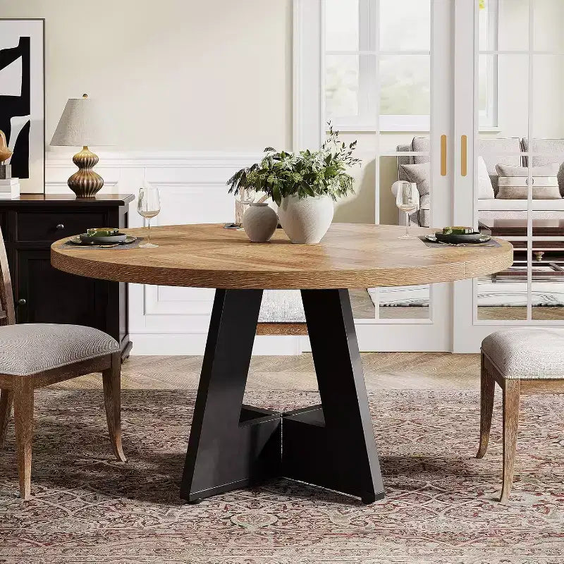 Runder Esstisch, 120 cm, für 4 Personen