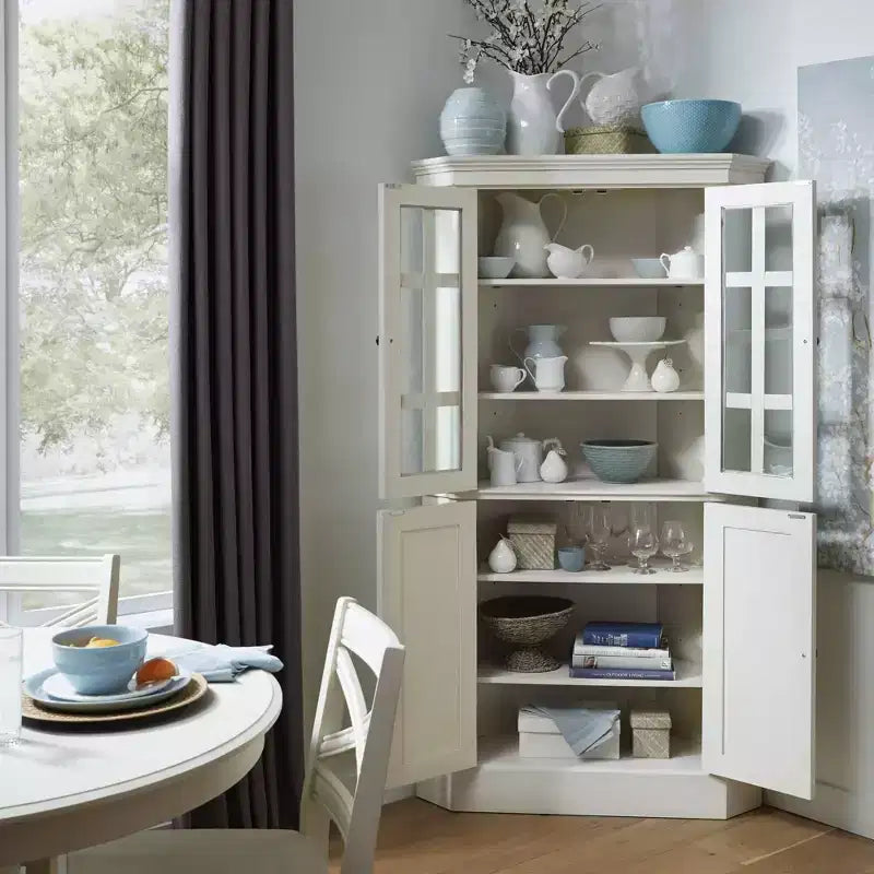 Eckschrank „Seaside Lodge“ in Weiß – Home Styles