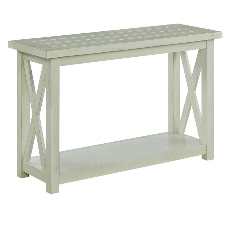 Homestyles Seaside Lodge Konsolentisch in Off-White