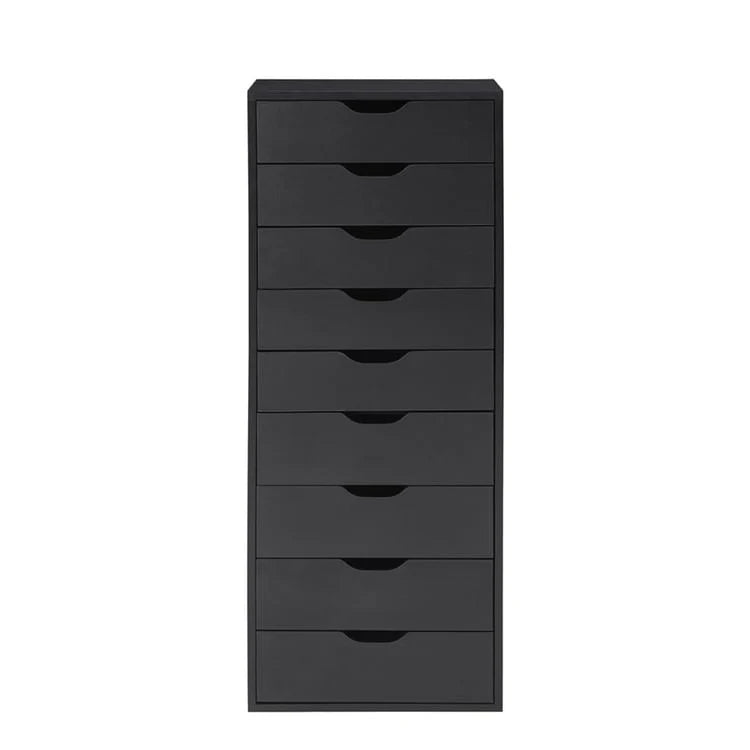 Büroaktenschränke Holzaktenschränke Querformat-Aktenschrank Holzaktenschrank Rollcontainer Rollbarer Aktenschrank