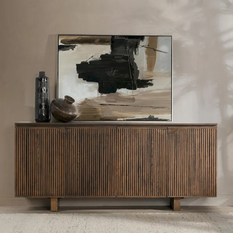 Klassisches Sideboard-Buffet aus Roya-Eichenfurnier

