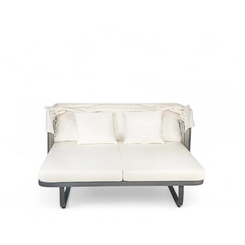 57 Outdoor-Tagesbett aus Rattan fürs Patio
