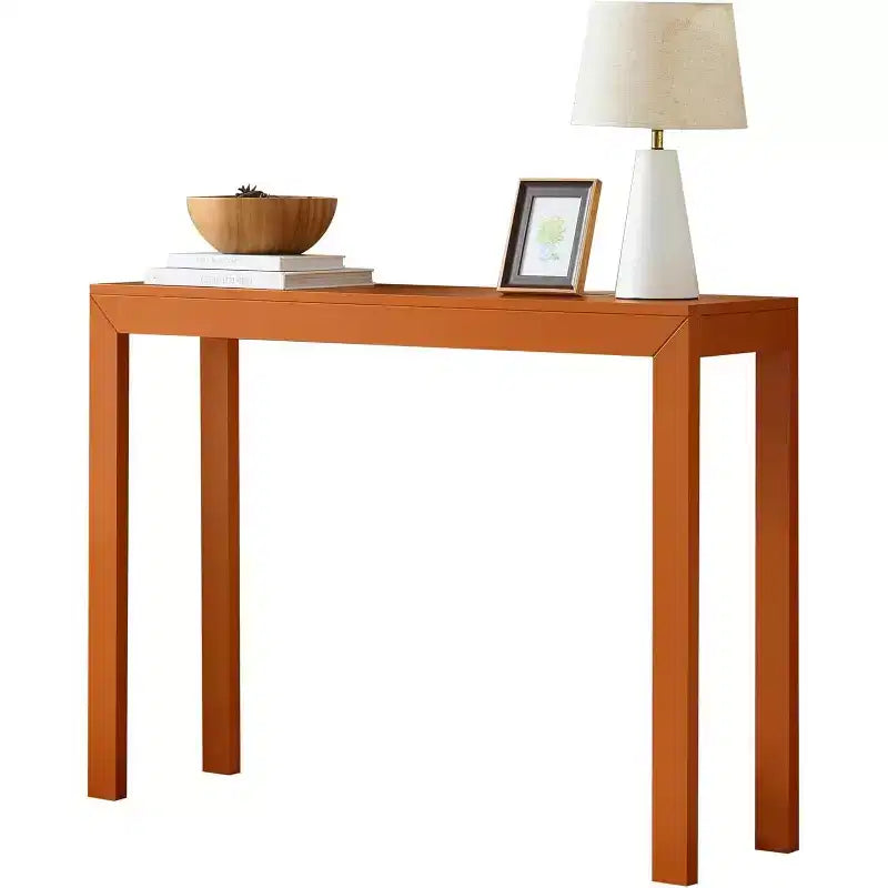 Kings Brand Furniture Russel Konsolentisch – Moderner Flurtisch, Sofatisch, für hinter das Sofa, Flur, Wohnzimmer