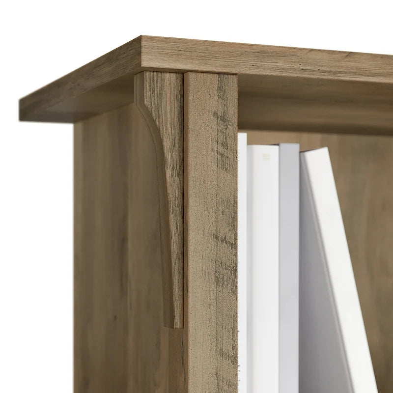 Salinas hohes Bücherregal mit 5 Ablagefächern (2er-Set) von Bush Furniture