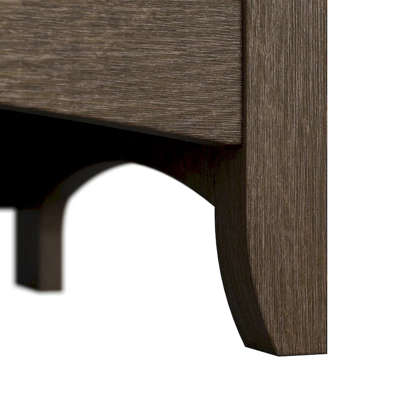 Salinas hohes Bücherregal mit 5 Ablagefächern (2er-Set) von Bush Furniture