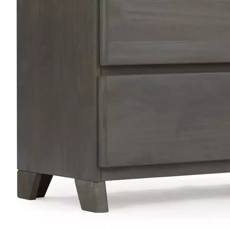 Massivholz-Kommode im Landhausstil mit 6 Schubladen