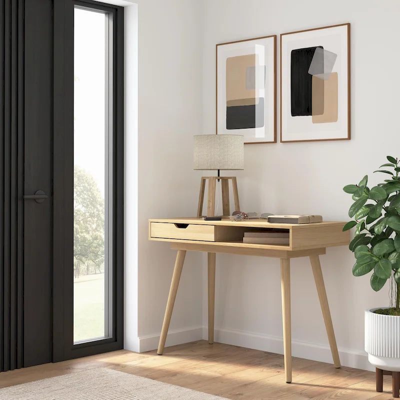 Bush Furniture Nora 40 Zoll breiter Schreib- und Computertisch mit Stauraum