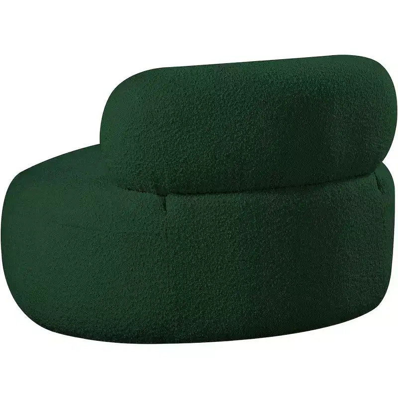 Meridian Furniture Venti Stuhl aus Bouclé-Stoff