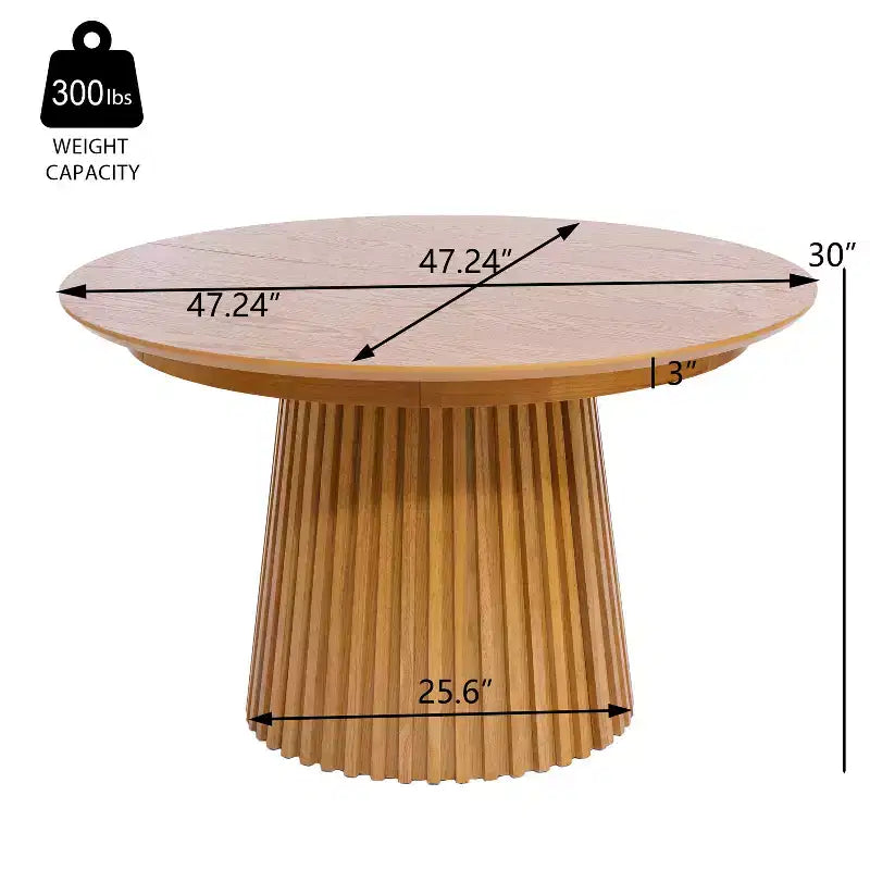 Christopher Knight Home Bennett Mid-Century Modern Essgruppe aus Holz, 5-teilig, ausziehbarer Tisch und 4 gepolsterte Stühle mit Rohrgeflecht-Rückenlehne