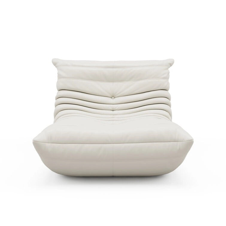 Furgle Mikrofaser-Ledersofa Ergonomisches Design Lazy Sofa Bodensofa