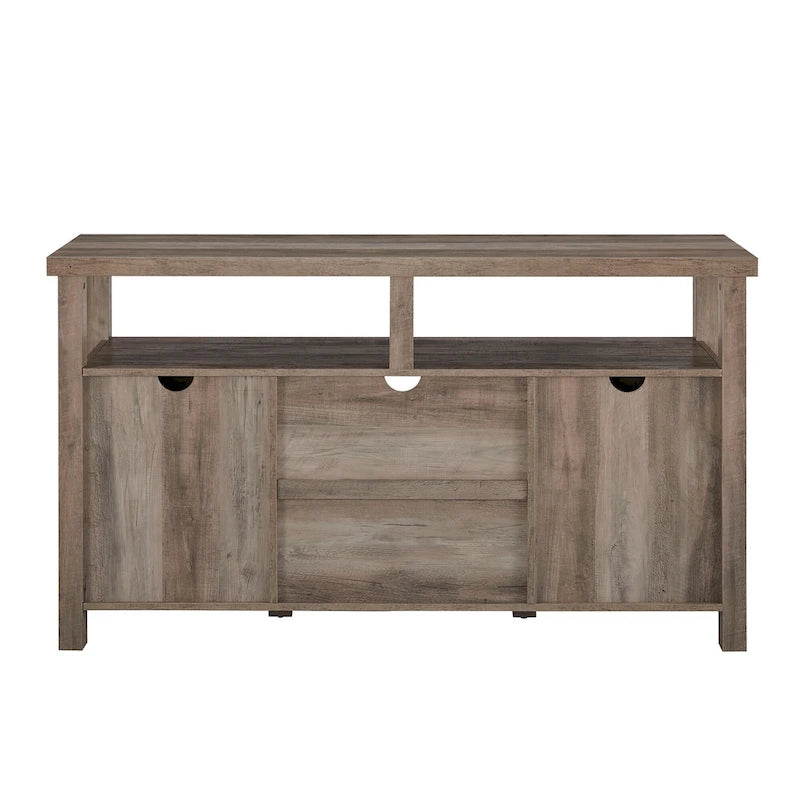 Middlebrook 58-Zoll-TV-Highboy mit gerillten Türen