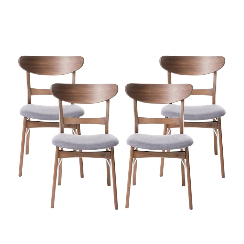 Mid-Century Modern Esszimmerstühle, 4er-Set