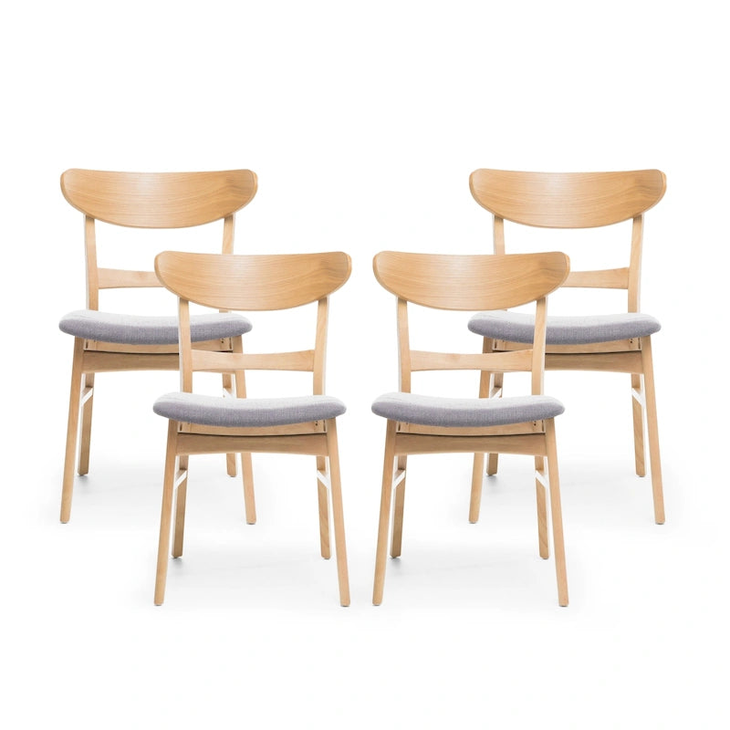 Mid-Century Modern Esszimmerstühle, 4er-Set
