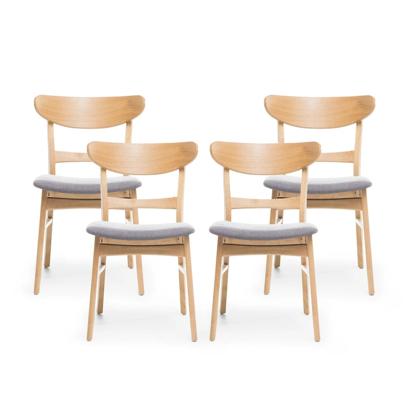Mid-Century Modern Esszimmerstühle, 4er-Set