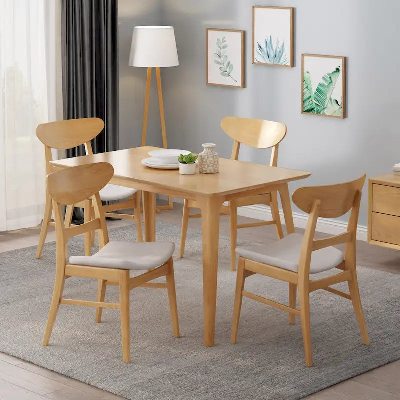 Mid-Century Modern Esszimmerstühle, 4er-Set