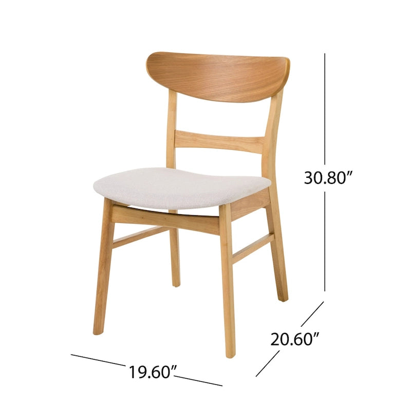 Mid-Century Modern Esszimmerstühle, 4er-Set