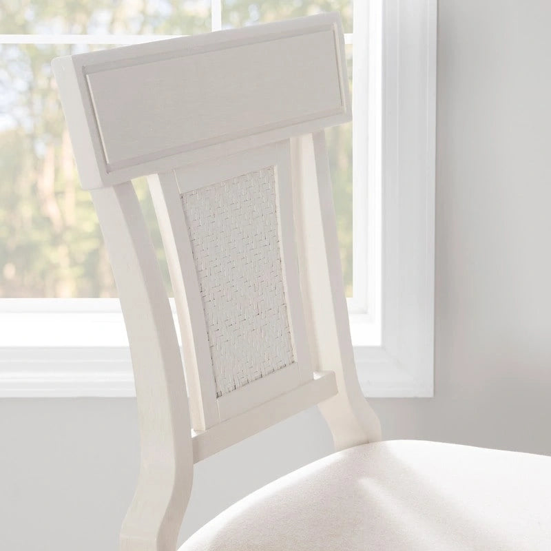 Handgewebter Rattan-Bauernhofbarhocker