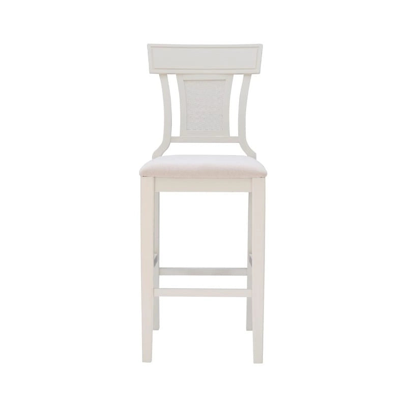 Handgewebter Rattan-Bauernhofbarhocker