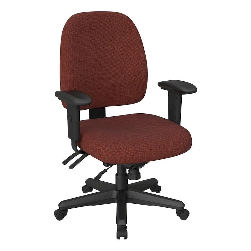 Ergonomischer Bürostuhl mit mittelhoher Rückenlehne