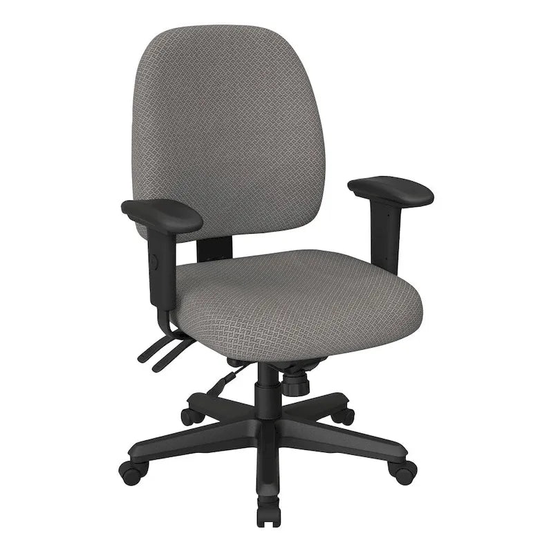 Ergonomischer Bürostuhl mit mittelhoher Rückenlehne