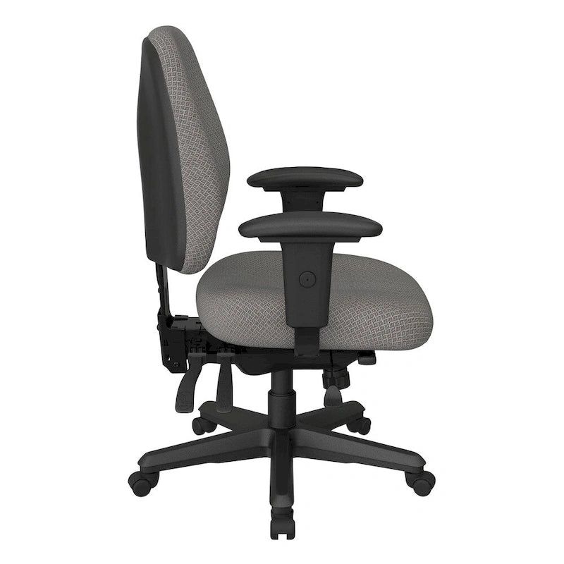 Ergonomischer Bürostuhl mit mittelhoher Rückenlehne