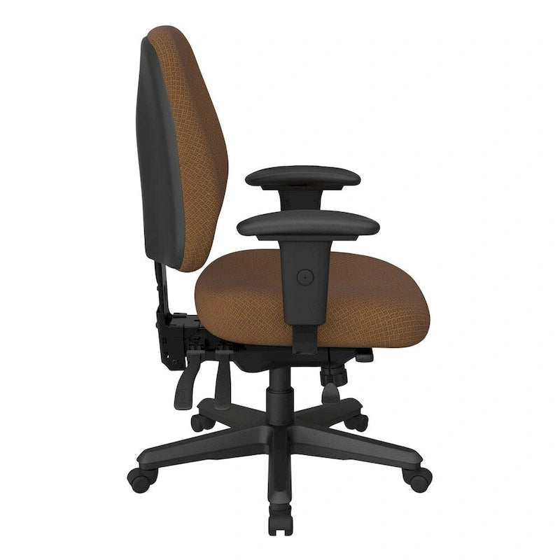 Ergonomischer Bürostuhl mit mittelhoher Rückenlehne