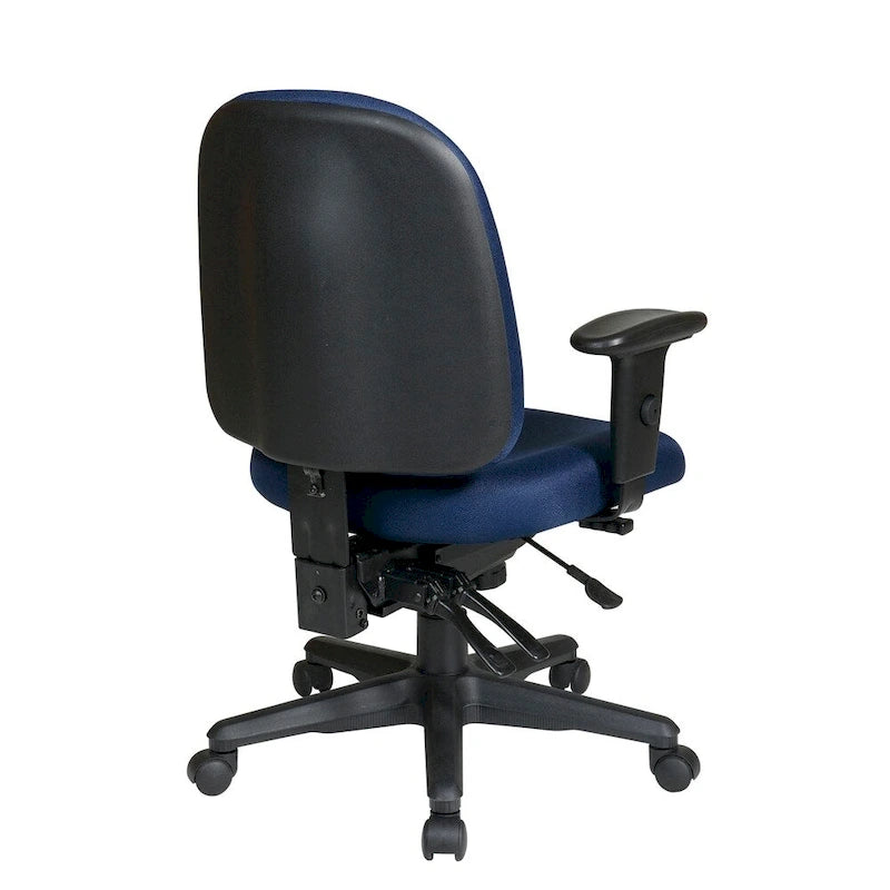 Ergonomischer Bürostuhl mit mittelhoher Rückenlehne