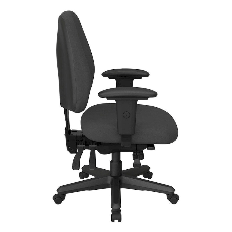 Ergonomischer Bürostuhl mit mittelhoher Rückenlehne